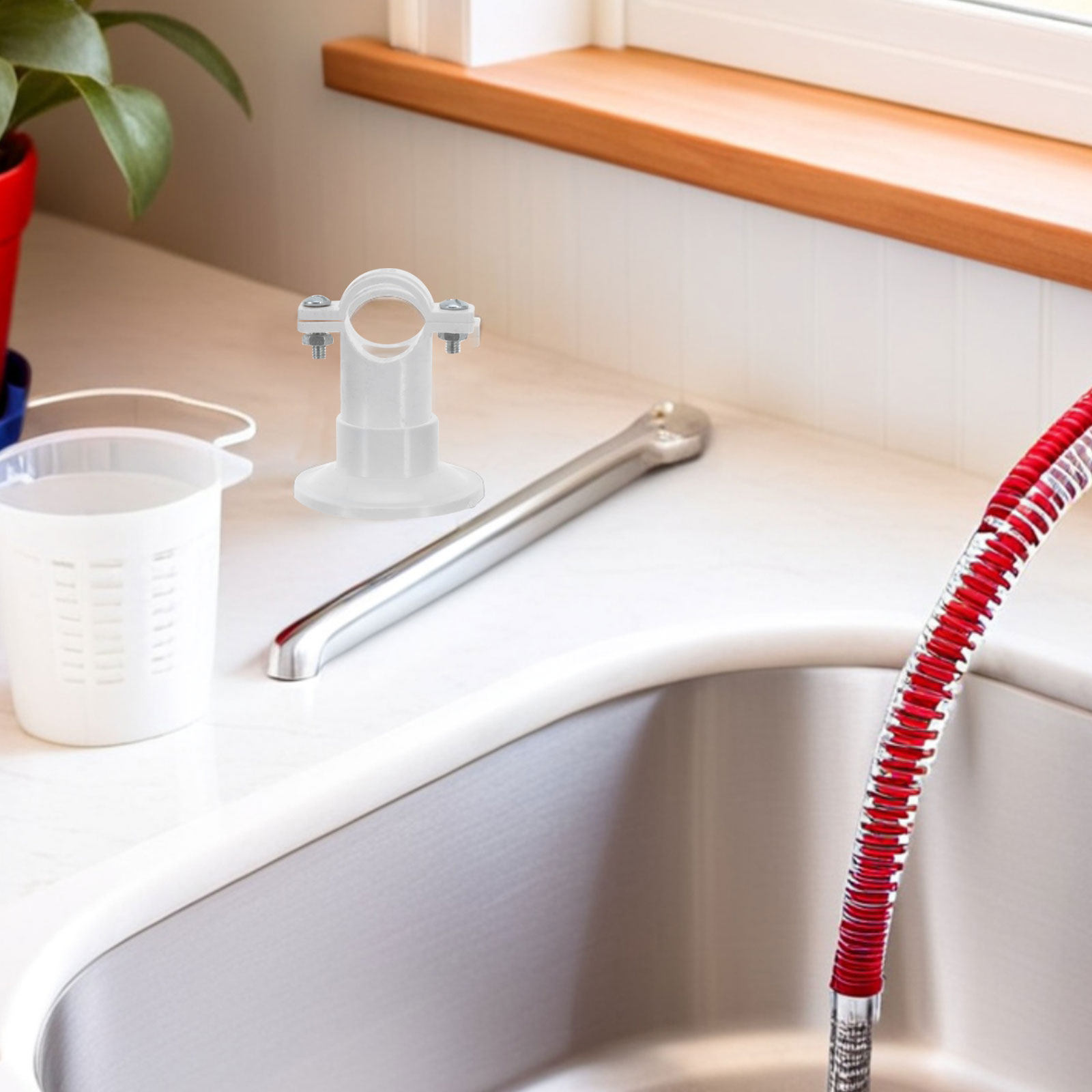Plastic Pipe Clip - 30個入り パイプサポート サスペンションクランプ 水道管固定クリップ プラスチック製クランプ 家庭用配管・排水システムの固定用