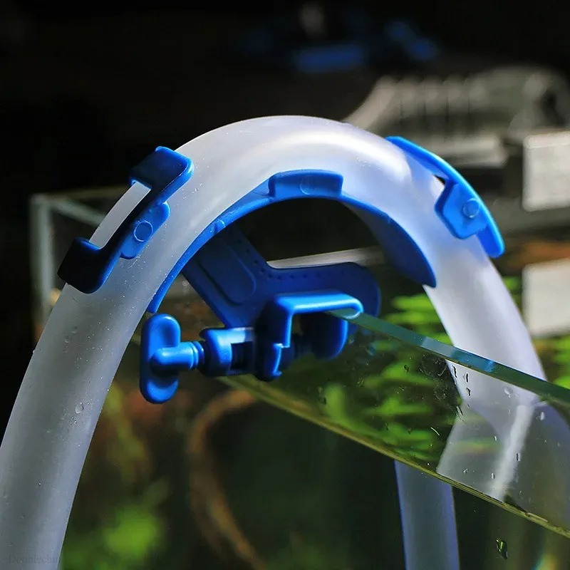 Plastic Pipe Clip - 水槽用フィルター水管固定クランプ、水パイプフィルターホースホルダー、マウントチューブタンクアクセサリー、水パイプ固定クリップ