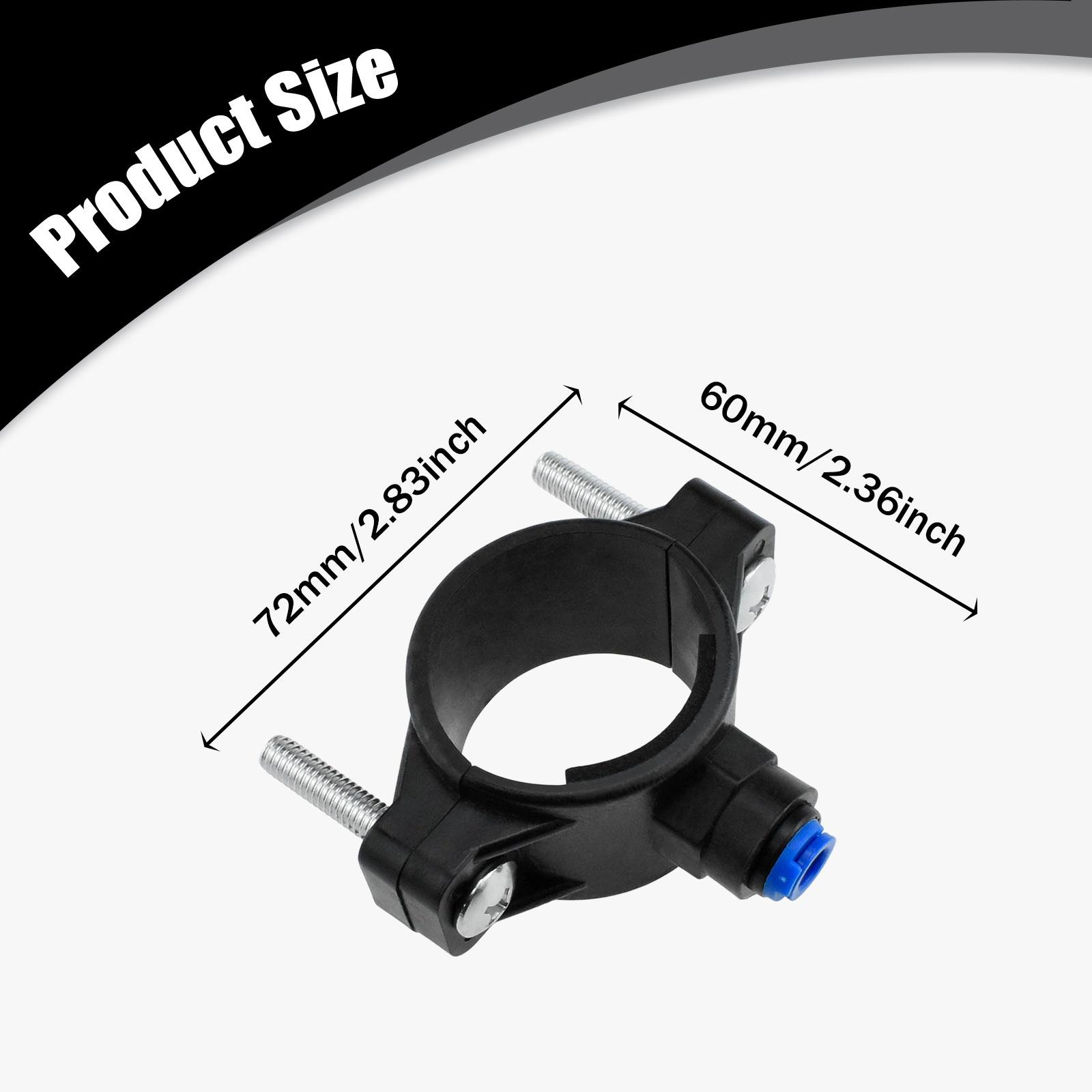 逆浸透システムの排水ライン用チューブクランプ。クイック接続式 - Drain Pipe Clip のレビューと価格