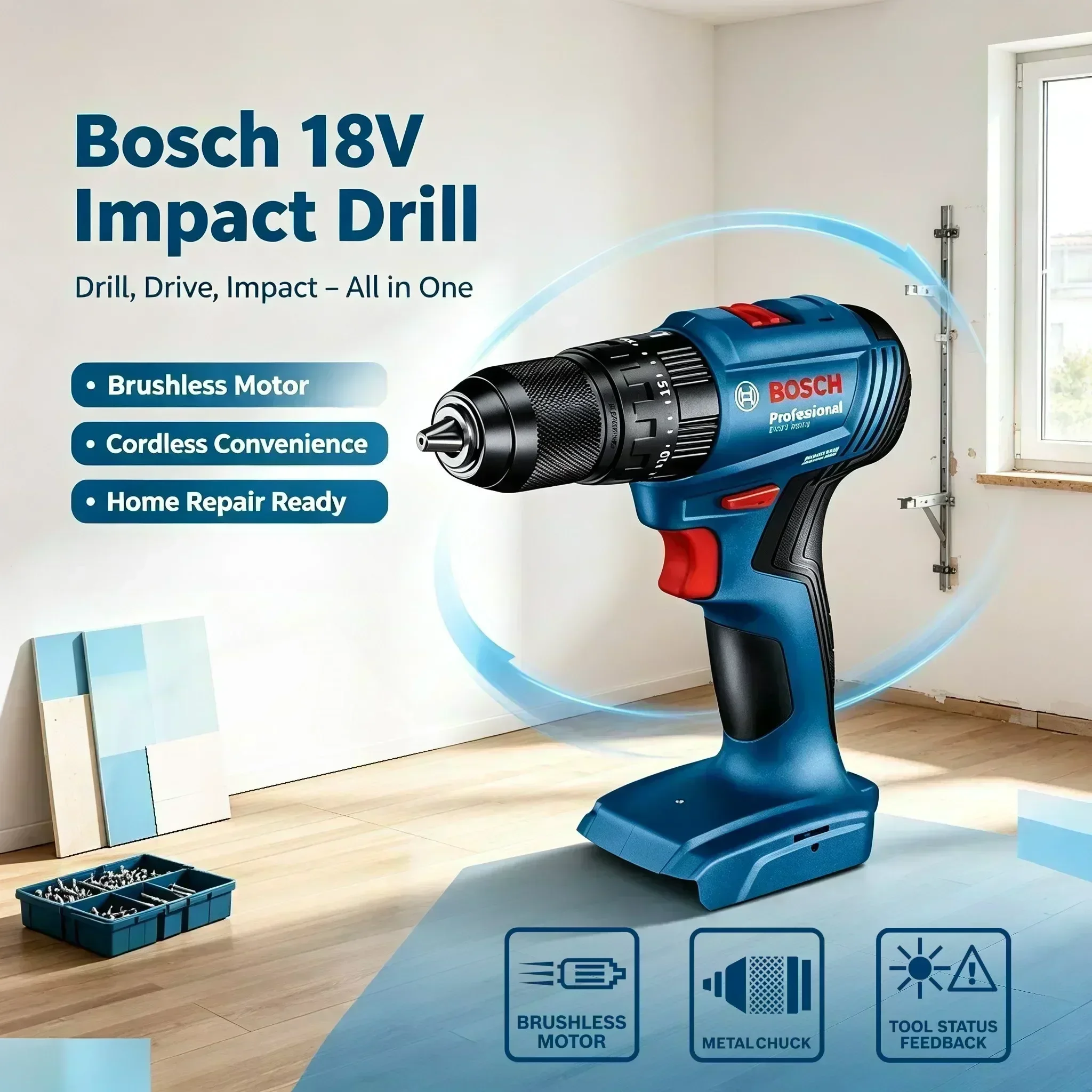 ボッシュ GSB 185-LI 18V コードレス インパク - Bosch Drill Gsb 18V のレビューと価格