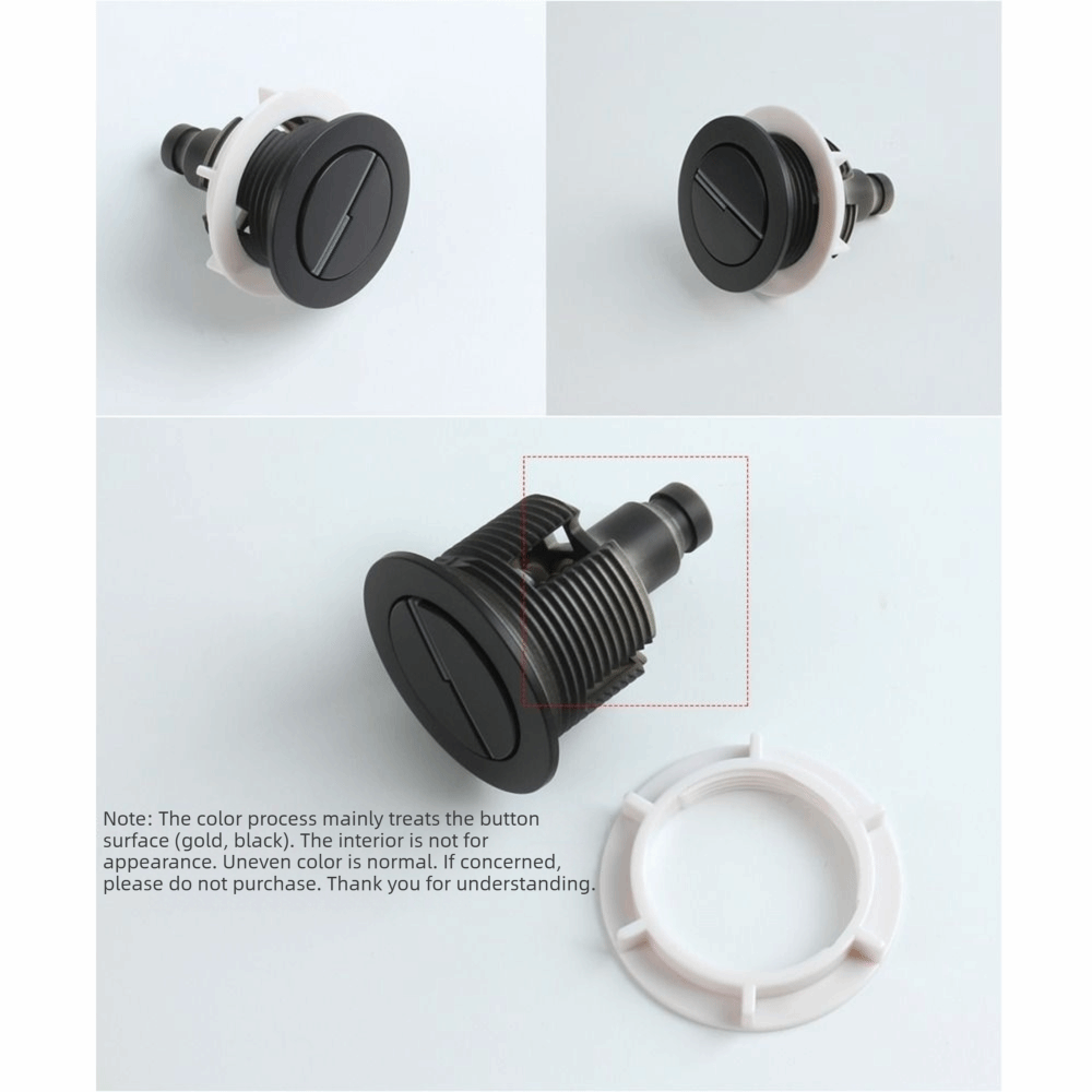 クロムメッキトイレ押しボタン丸型節水トイレフラッシュバルブダ - Toilet Fill Valve のレビューと価格