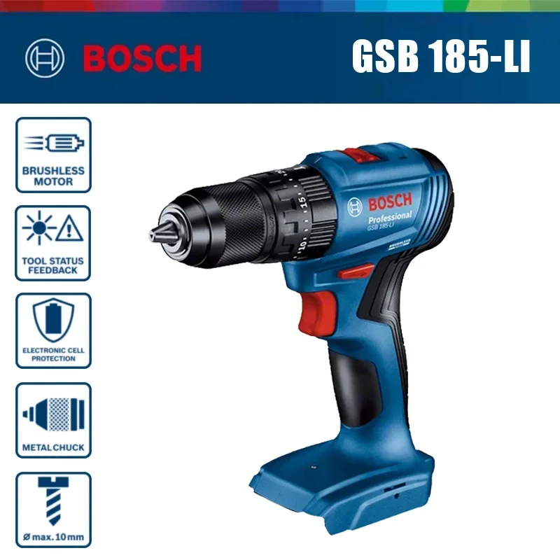 ボッシュ GSB 185-LI 18V ブラシレス コードレ - Bosch Drill Gsb 18V のレビューと価格