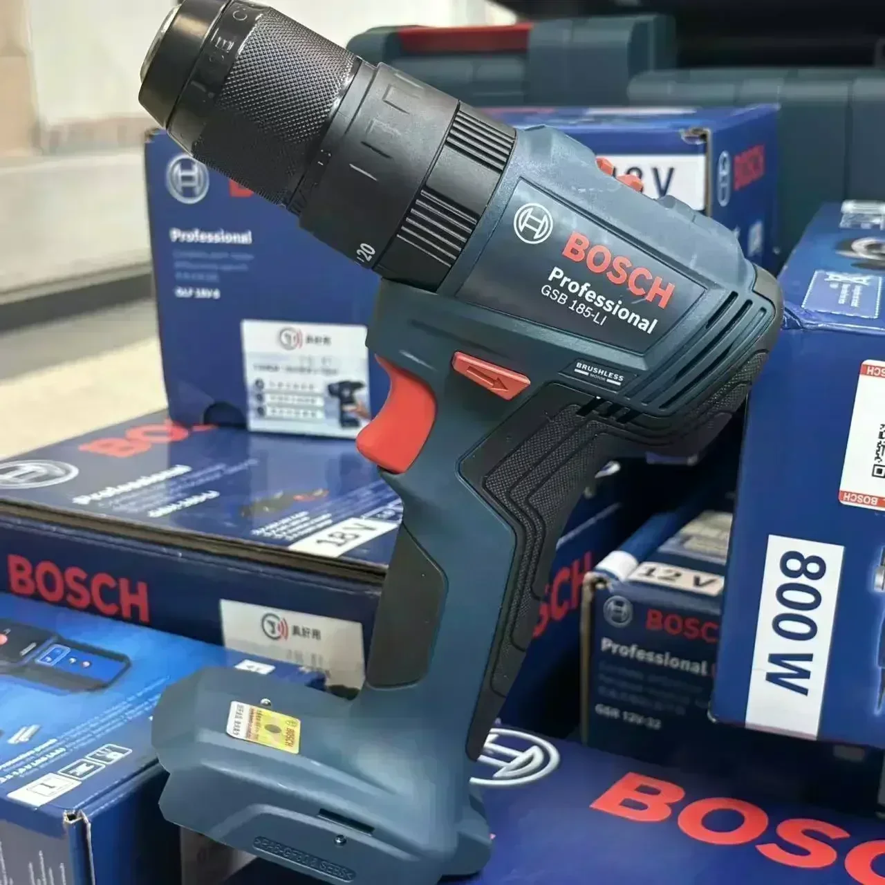 ボッシュ GSB 185-LI 18V コードレス インパク - Bosch Drill Gsb 18V のレビューと価格