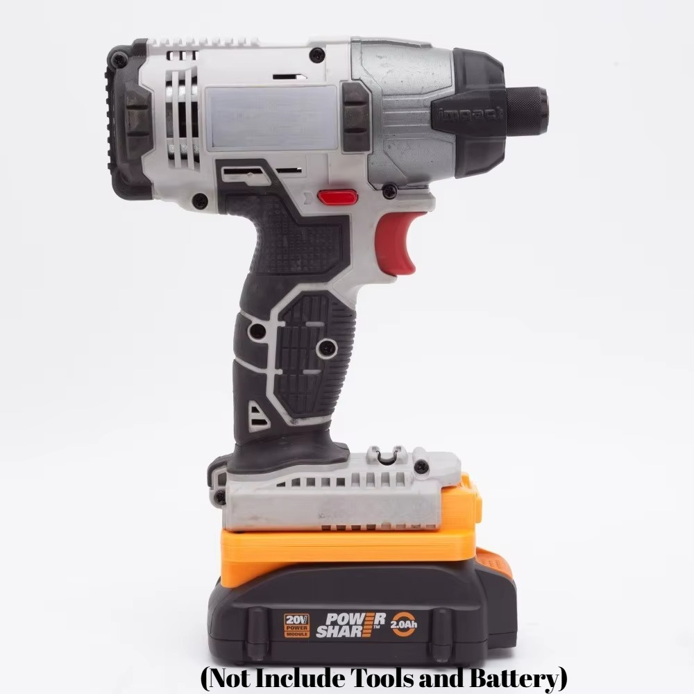 Worx 20V 6ピンバッテリー用変換アダプター。Port - Black+Decker Tool 20V Max のレビューと価格