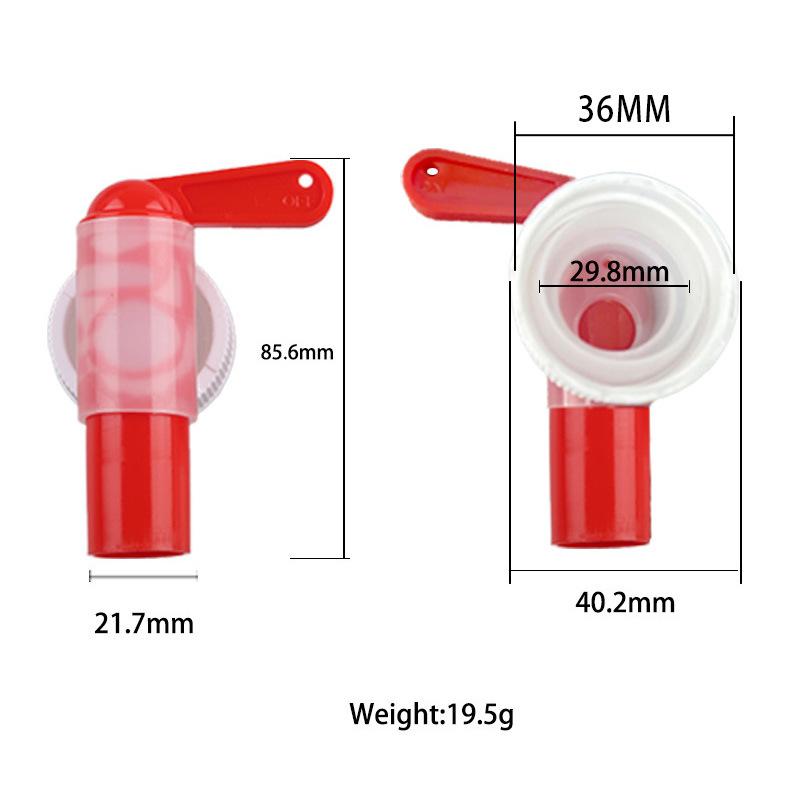 1個入り、赤と白のプラスチック製スパイラルノズル、DN61（ - Silicone Tap Washer のレビューと価格