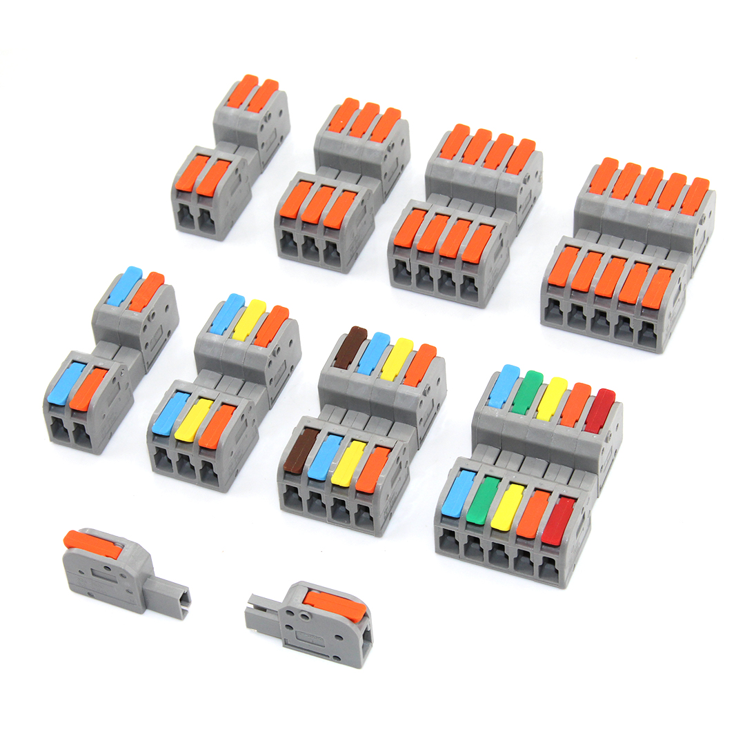 1/5/10pcクイック配線コネクタ複数複数のアウトユニバー - Push Fit Connector のレビューと価格