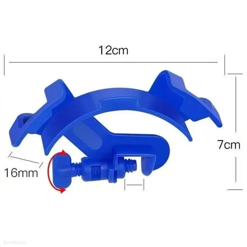 水槽用フィルター水管固定クランプ、水パイプフィルターホースホ - Plastic Pipe Clip のレビューと価格