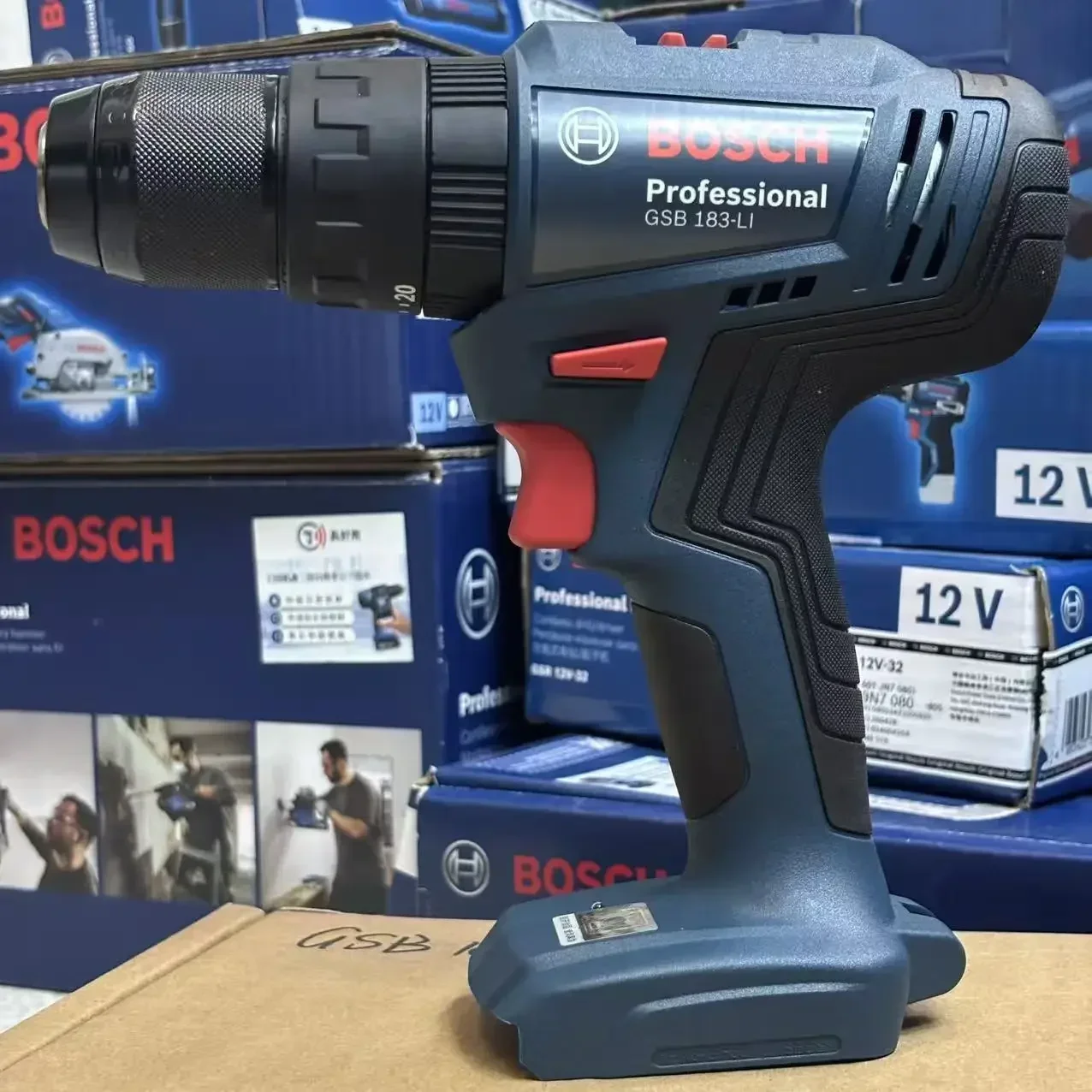 ボッシュ GSB 183-LI 18V ブラシレス インパク - Bosch Drill Gsb 18V のレビューと価格