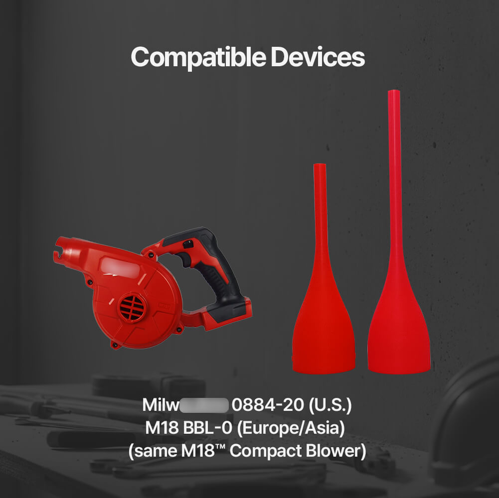ブロワーノズル 2 個セット、ミルウォーキー M18 コンパ - Milwaukee Drill M18 Fuel のレビューと価格